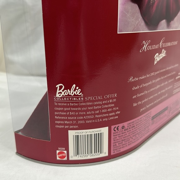 Holiday Celebration Barbie - Picture 5 of 9